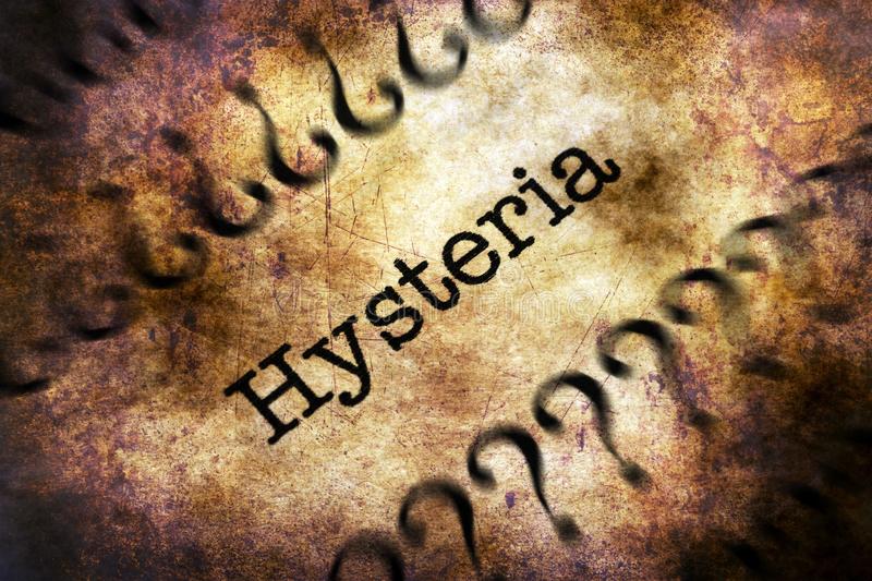 history of hysteria